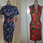 Two dresses designed in Kvitnes Systudio